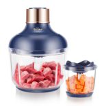 RRP £45.16 Bear 2L+0.6L Mini Food Processors & Choppers