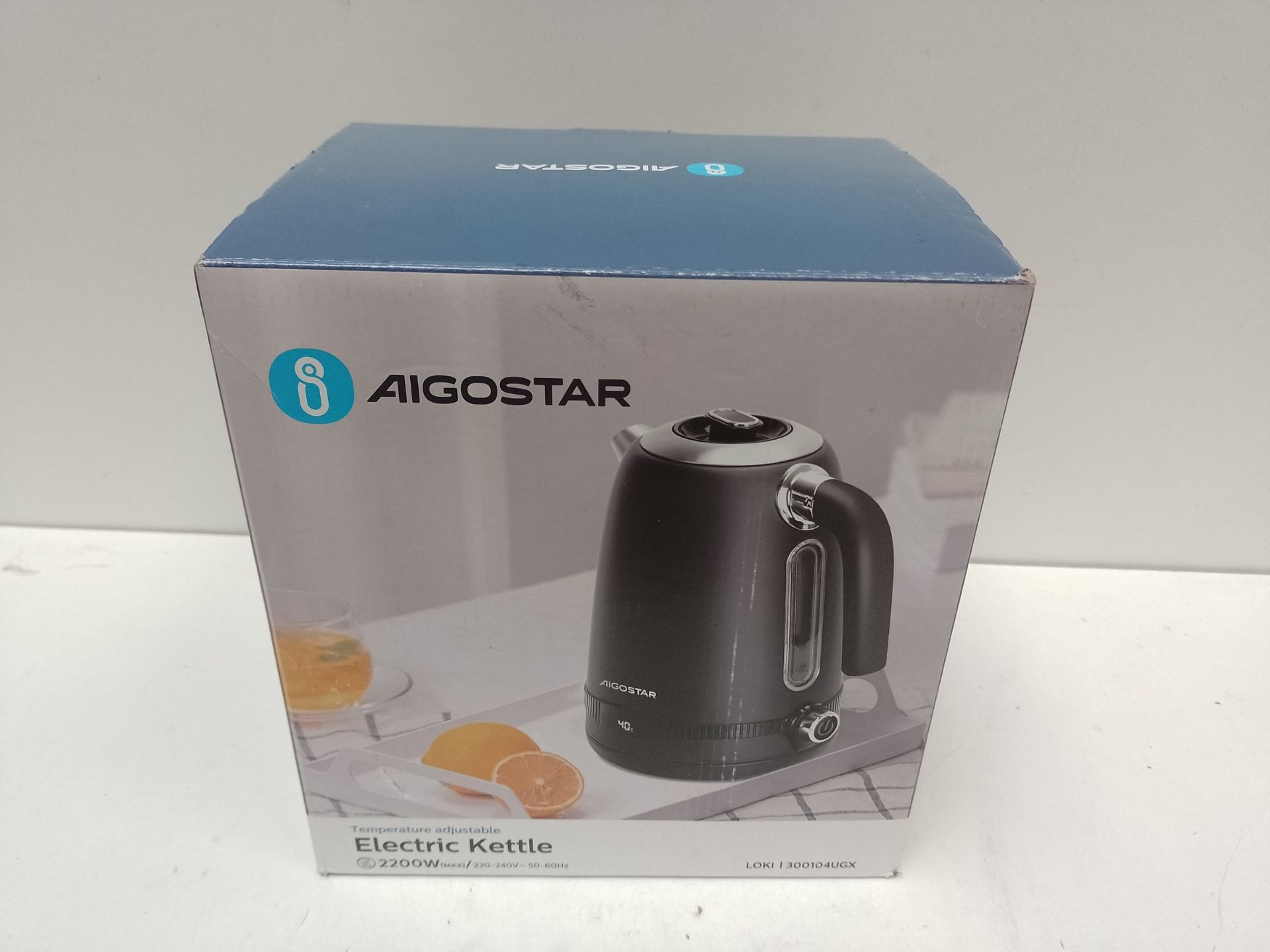 RRP £39.95 Aigostar Electric Kettle with Variable Temperature (40 C-100 C) - Image 2 of 2