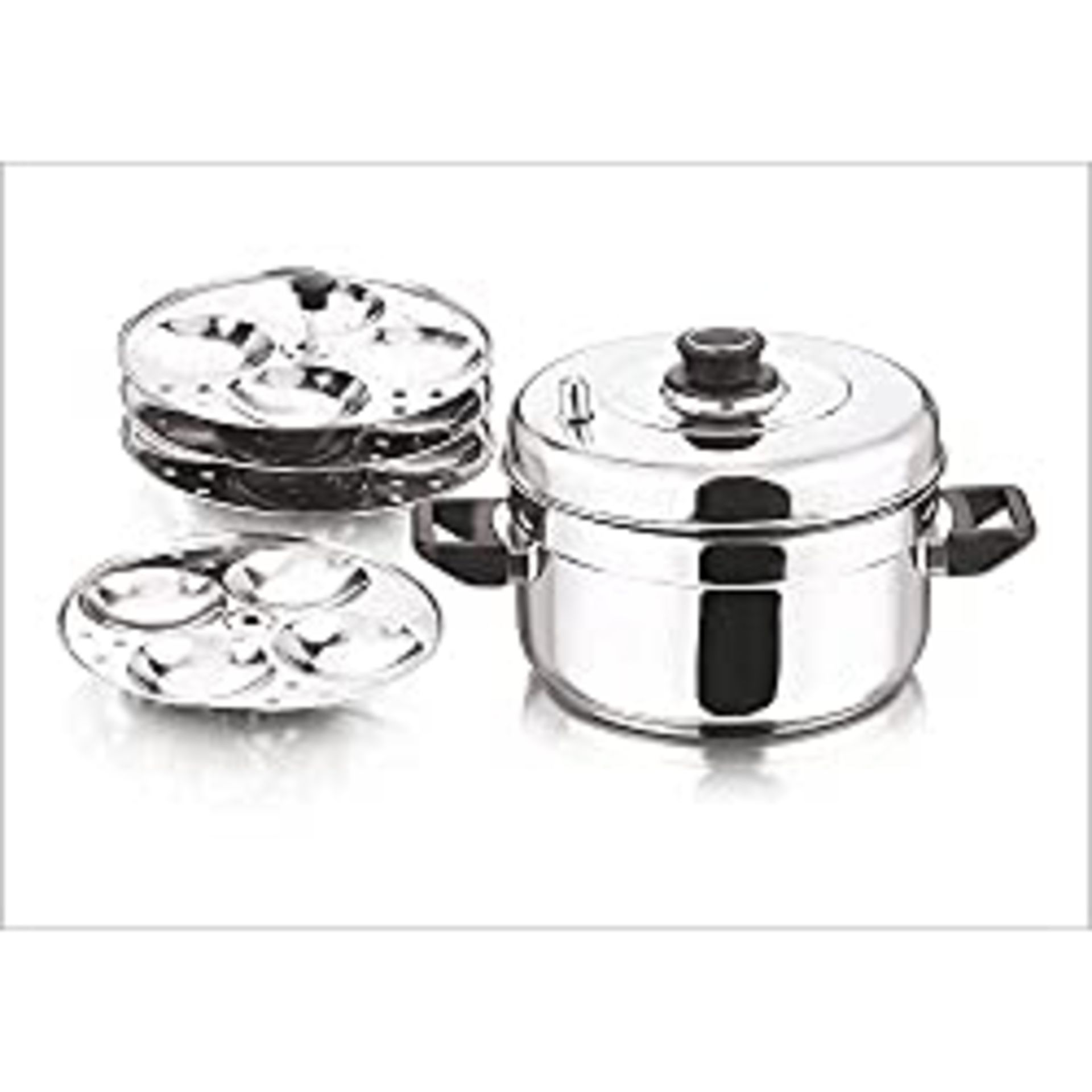 RRP £39.78 VINOD Stainless Steel Food Grade Steam Cooker with