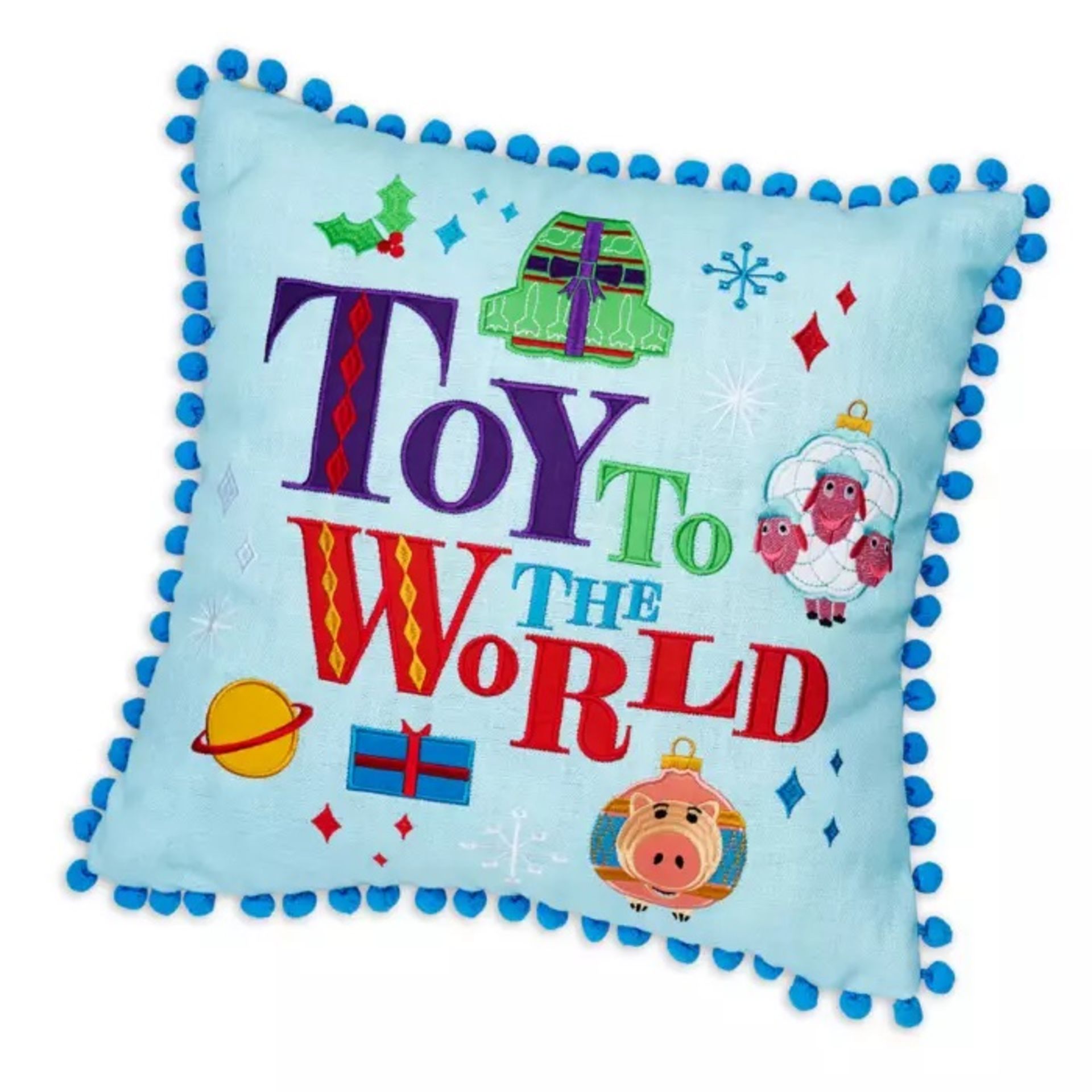 RRP £19.80 BRAND NEW STOCK Disney Toy To The World Cushion - Image 2 of 3