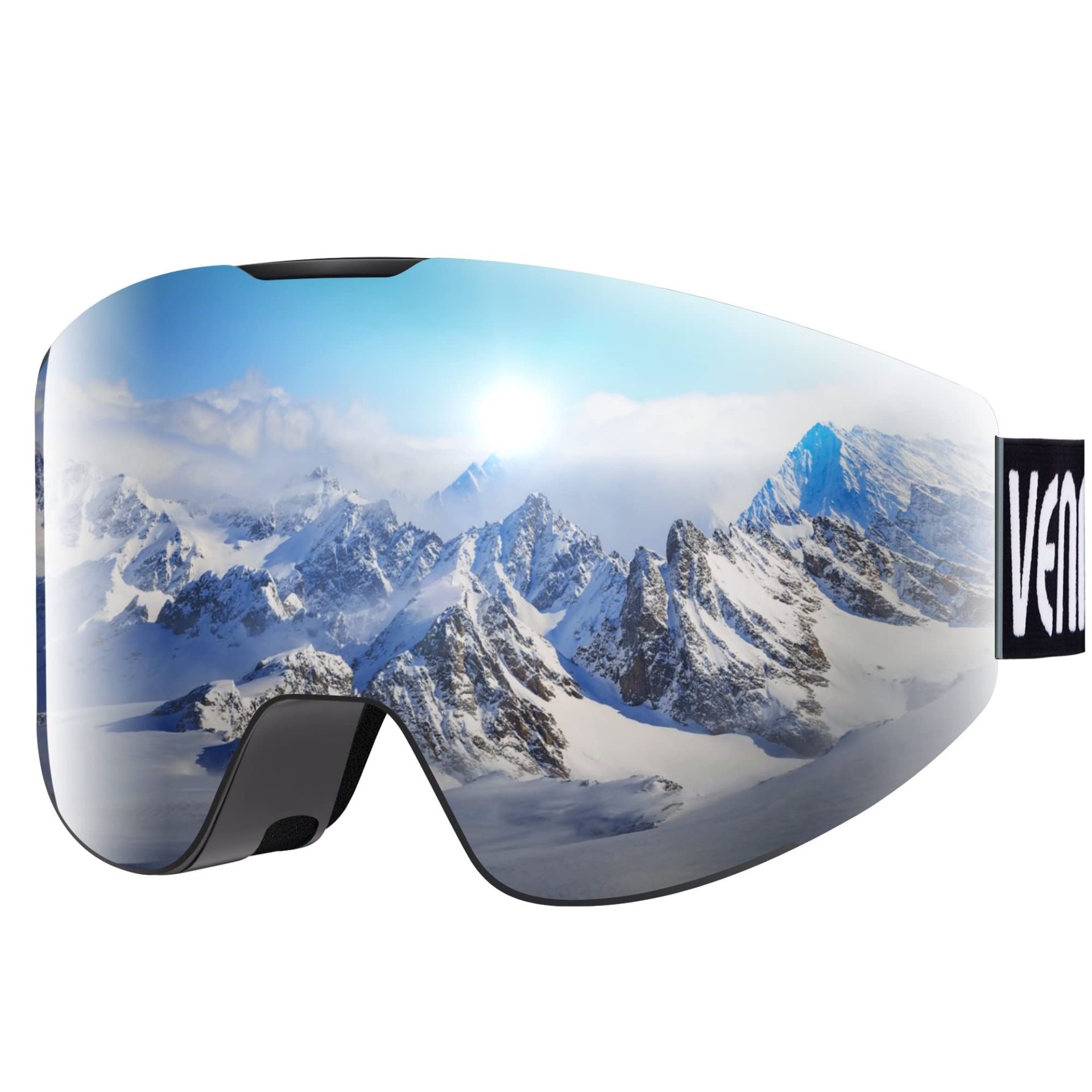 RRP £25.10 VENNERLI Ski Goggles Snow Goggles OTG Anti-Fog for