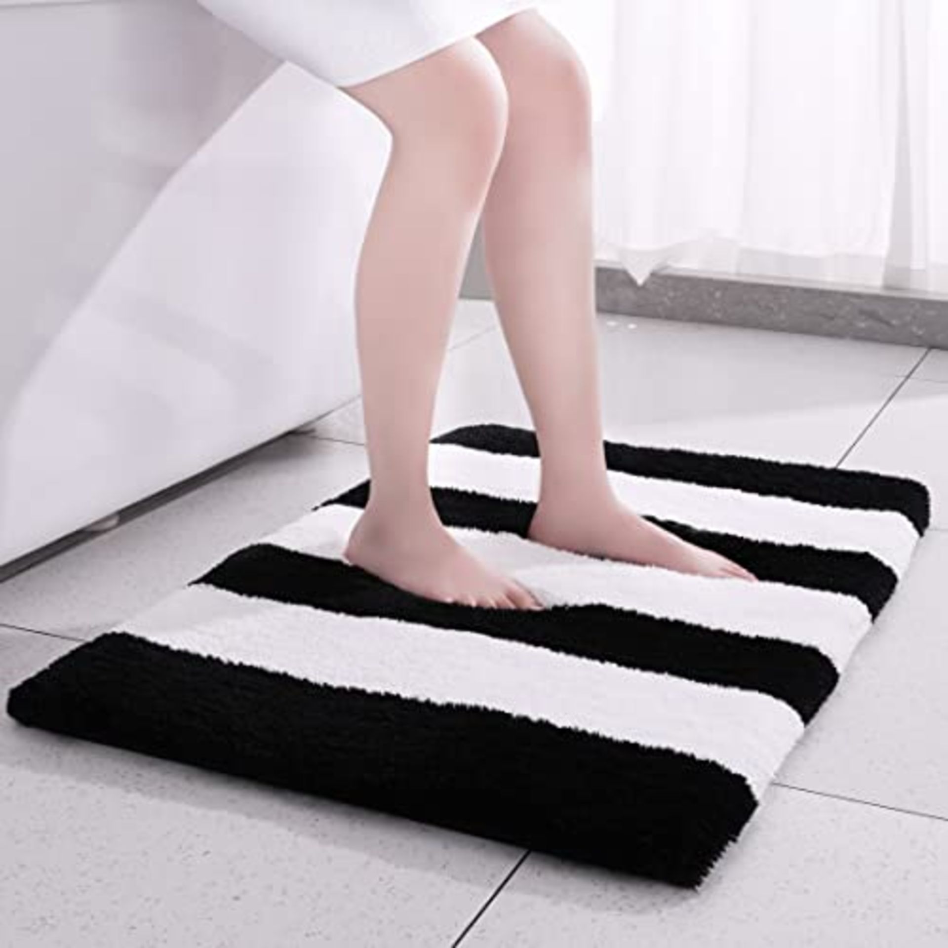 RRP £34.69 BRAND NEW STOCK chakme Bath Mat 61 x 91 cm Non Slip Bathroom Mat