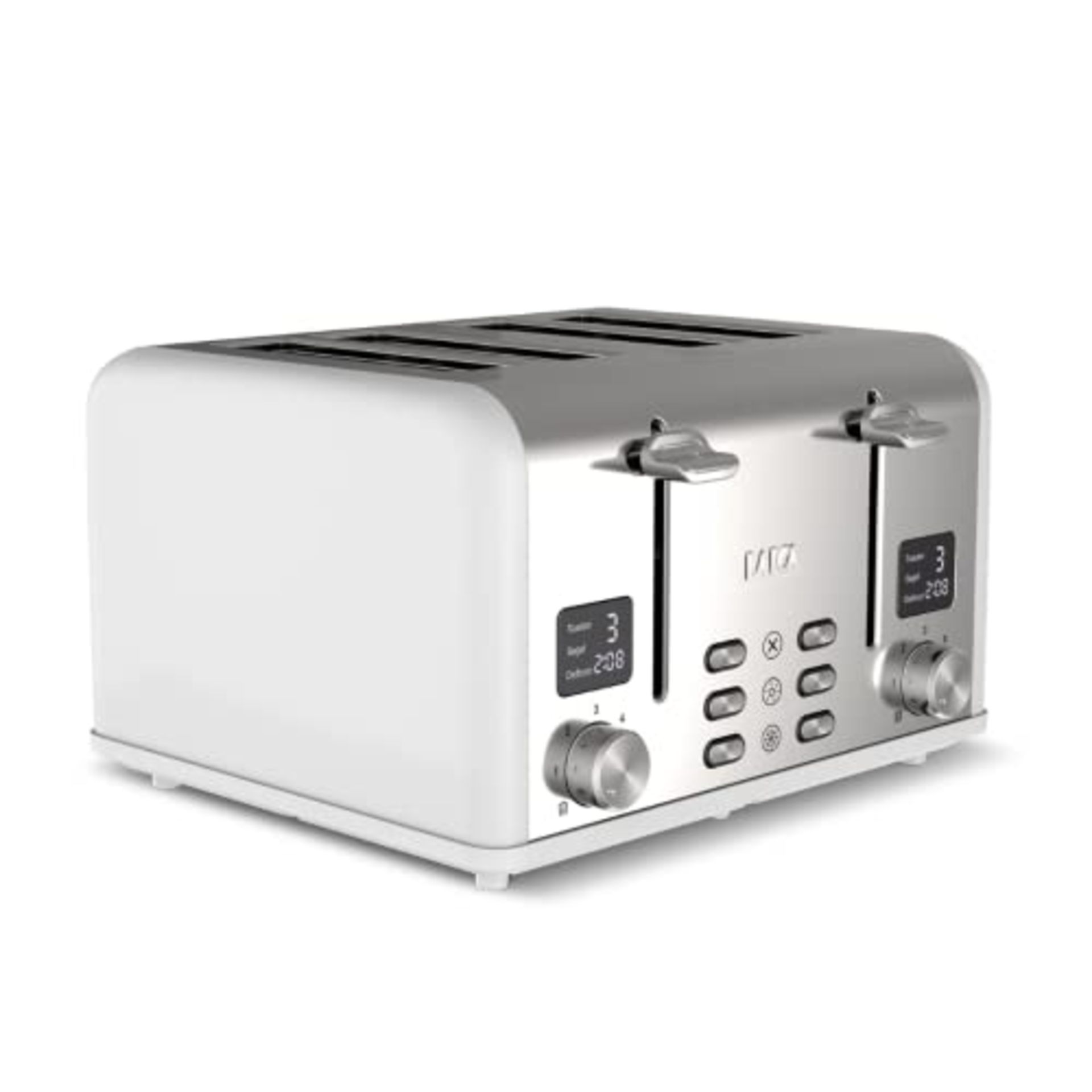 RRP £57.07 LAICA ISEO 4 slice digital toaster with Independent