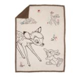 RRP £60.00 BRAND NEW STOCK Disney Bambi Throw 124 x 170 cm