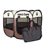 RRP £14.73 Cosy Life Playpen Tent for Pets Dogs Puppies, 65x65x44 cm (small)