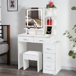 RRP £188.71 Puselo Modern Dressing Table