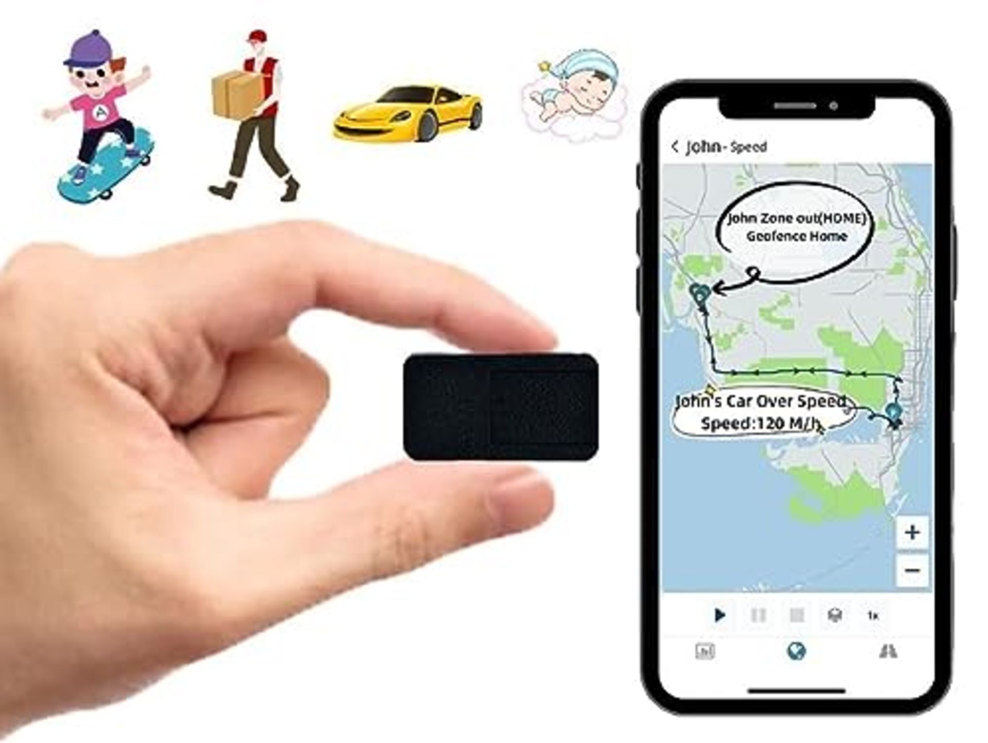 RRP £31.24 Mini GPS Tracker