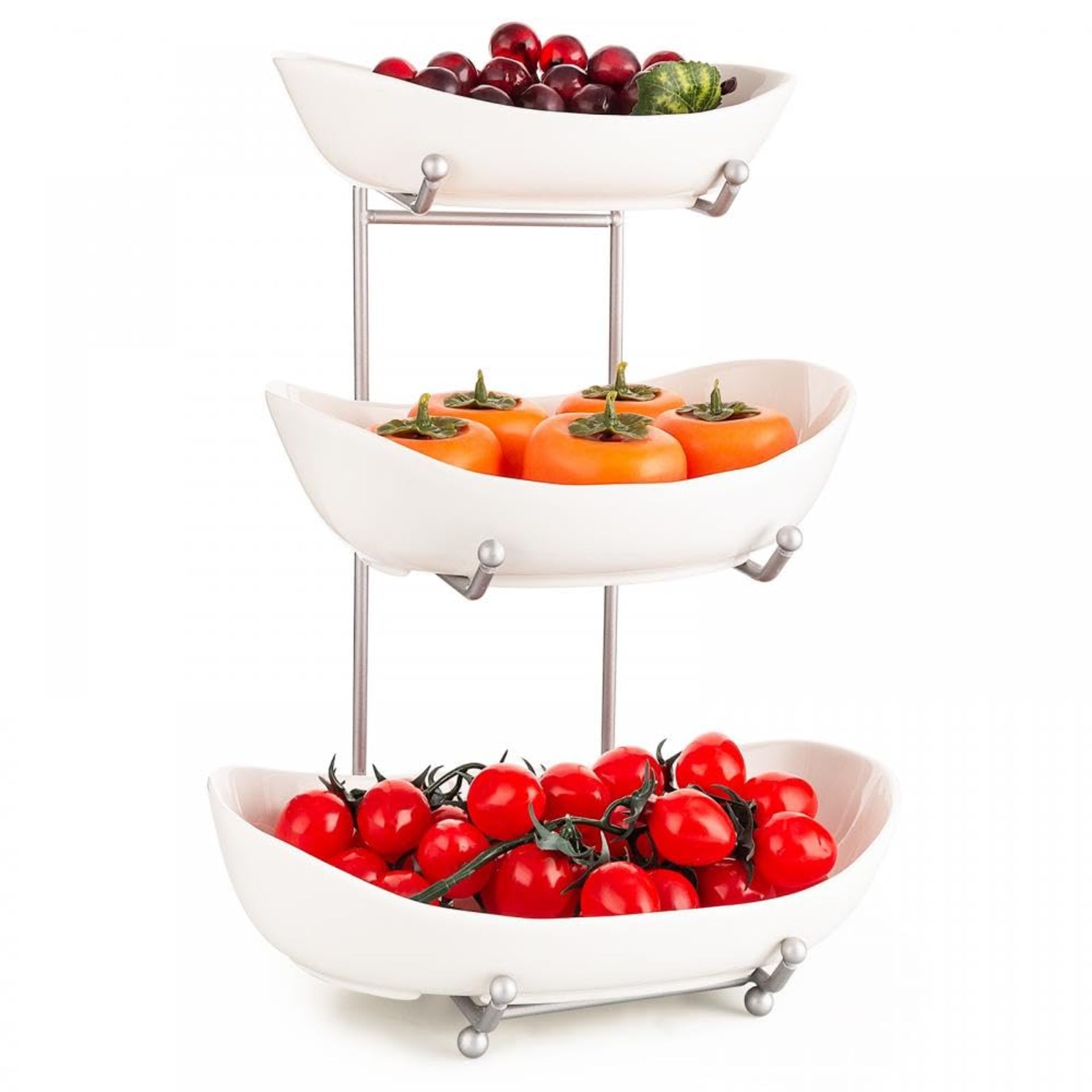 RRP £37.66 Gelory 3 Tier Fruit Bowls for Kitchen Counter