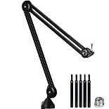 RRP £49.27 LANUCN Boom Arm 2nd Generation Mic Stand