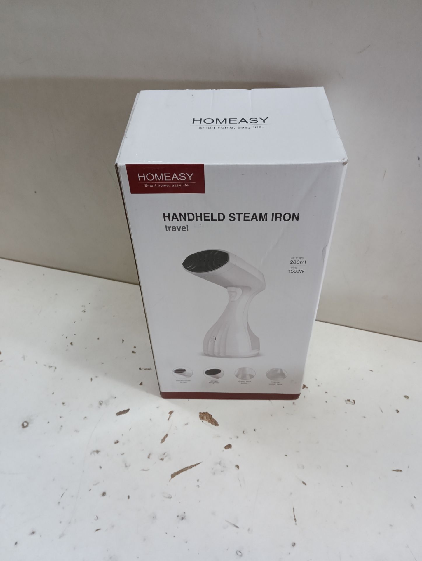 RRP £34.24 homeasy Clothes Steamer - Image 2 of 2