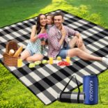 RRP £30.81 Picnic Blanket Waterproof Picnic Blanket 200 x 200