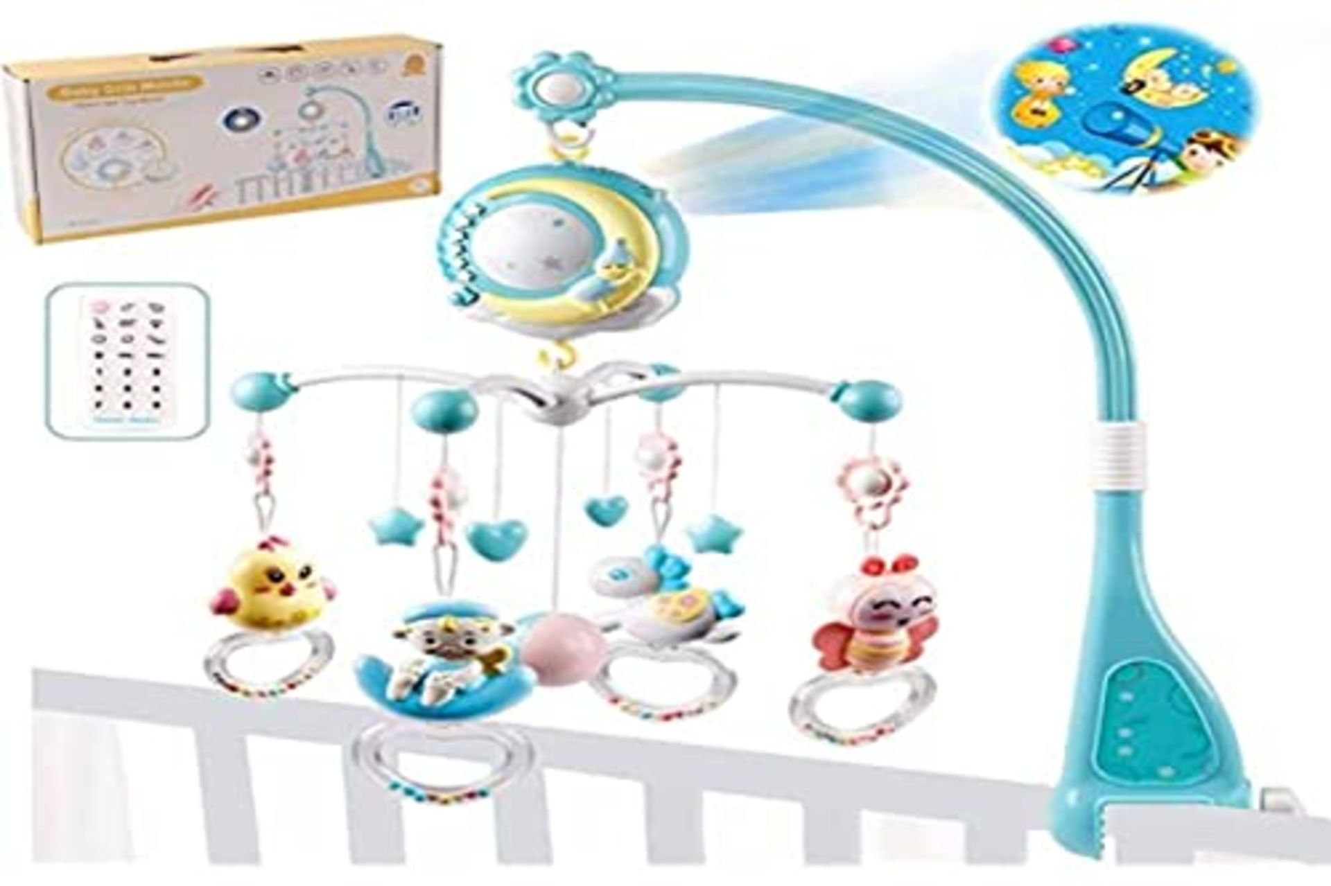 RRP £26.26 Baby Musical Crib Mobile
