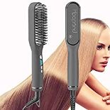RRP £21.32 Hair Straightener Brush Multifunctional Straightening