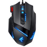 RRP £11.40 Hcman Gaming Mouse Wired Programmable 7 Buttons [Upgraded
