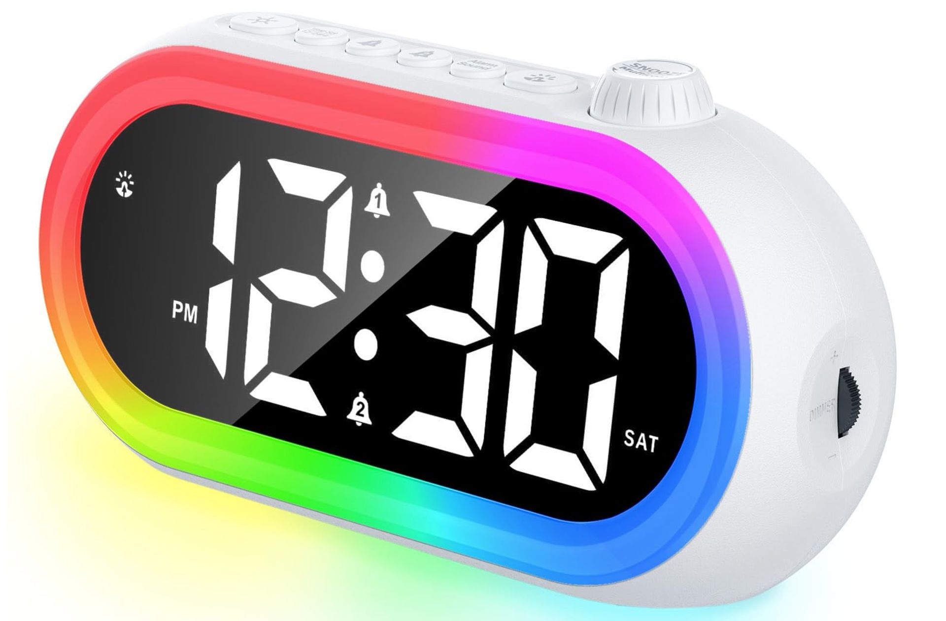 RRP £22.56 OCUBE Sunrise Alarm Clock with Wake Up Light for Kids and Teens