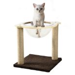 RRP £12.55 YITAHOME Cat Scratching Post with Acrylic Nest
