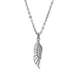 RRP £20.10 Vanbelle Sterling Silver Jewelry Oxidized Finish Wing