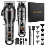 RRP £34.24 Hiena Pro Hair Clippers Men + T Liners Hair Trimmer Set
