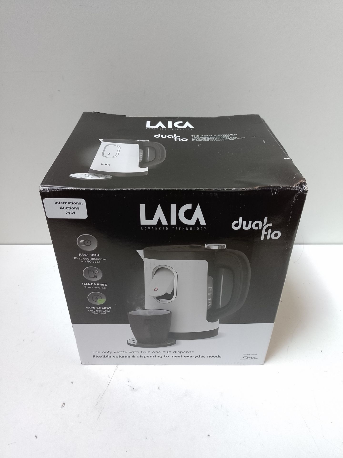 RRP £57.07 LAICA Dual Flo Electric Kettle - Image 2 of 2