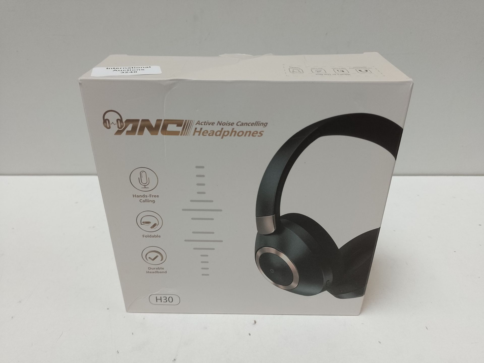 RRP £33.10 Rebocico Active Noise Cancelling Wireless Headphones - Image 2 of 2