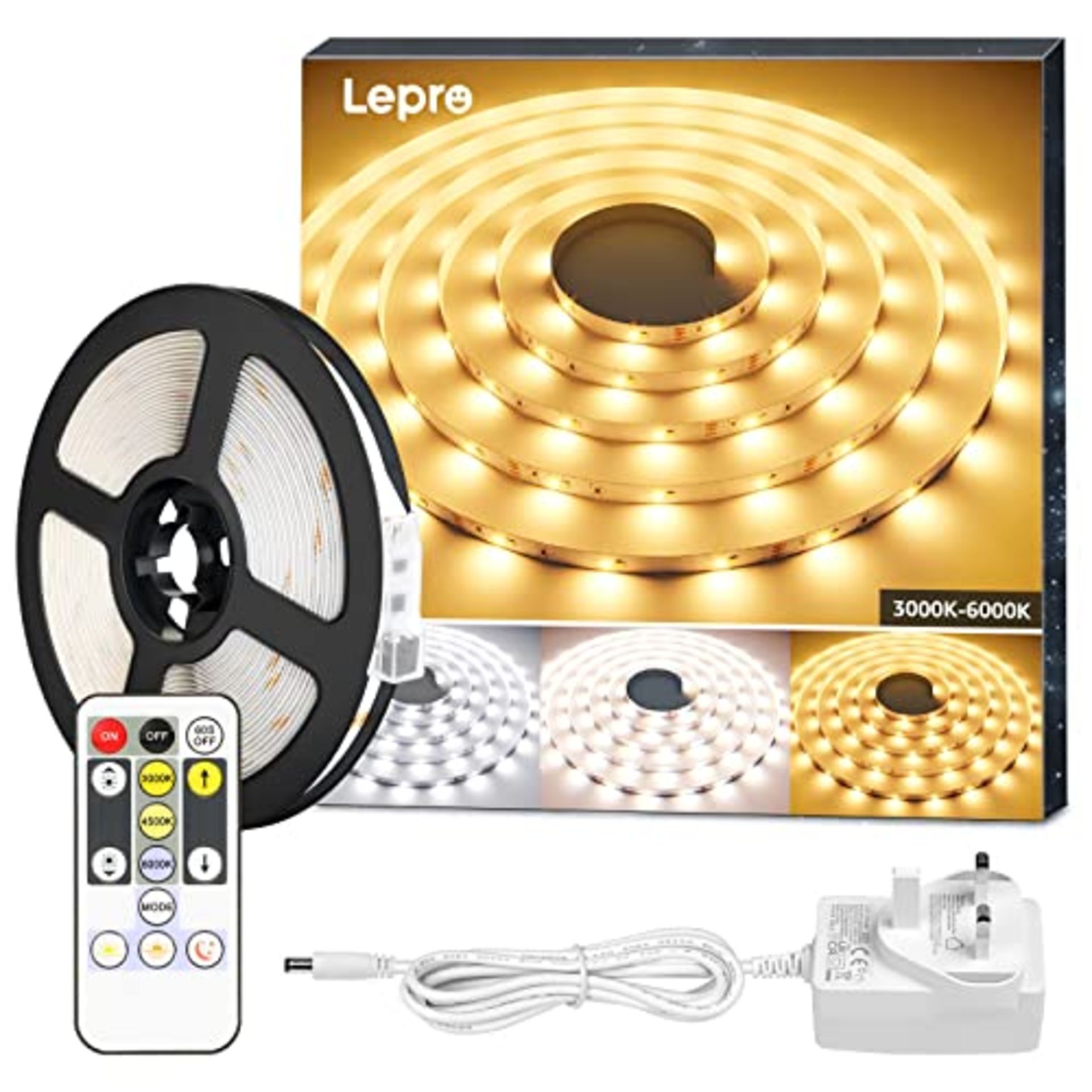 RRP £19.40 Lepro 5M LED Strip Lights