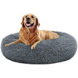 RRP £26.79 MFOX Calming Dog Bed Cat Bed Donut