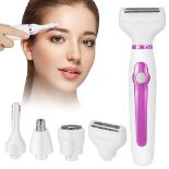 RRP £25.67 YONGYAO Electric Lady Shaver - Cordless 4 in 1 Electric Shaver for Women
