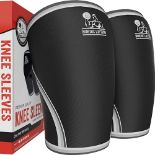 RRP £39.81 Nordic Lifting Knee Sleeves (1 Pair) Support & Compression for Weightlifting