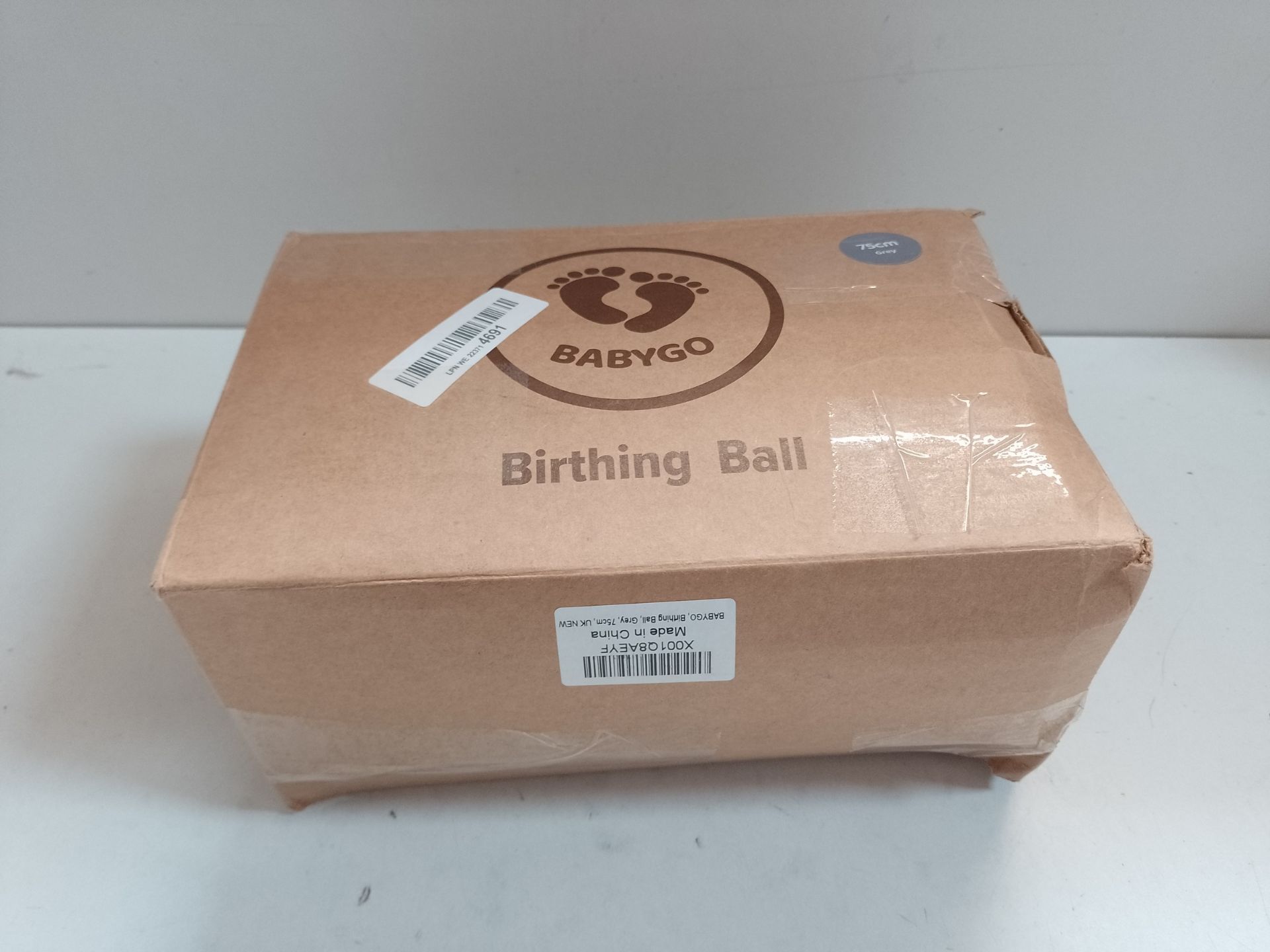 RRP £27.86 BABYGO Birthing Ball For Pregnancy Maternity Labour - Image 2 of 2