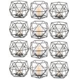 RRP £73.87 Hewory Geometric Tealight Holders