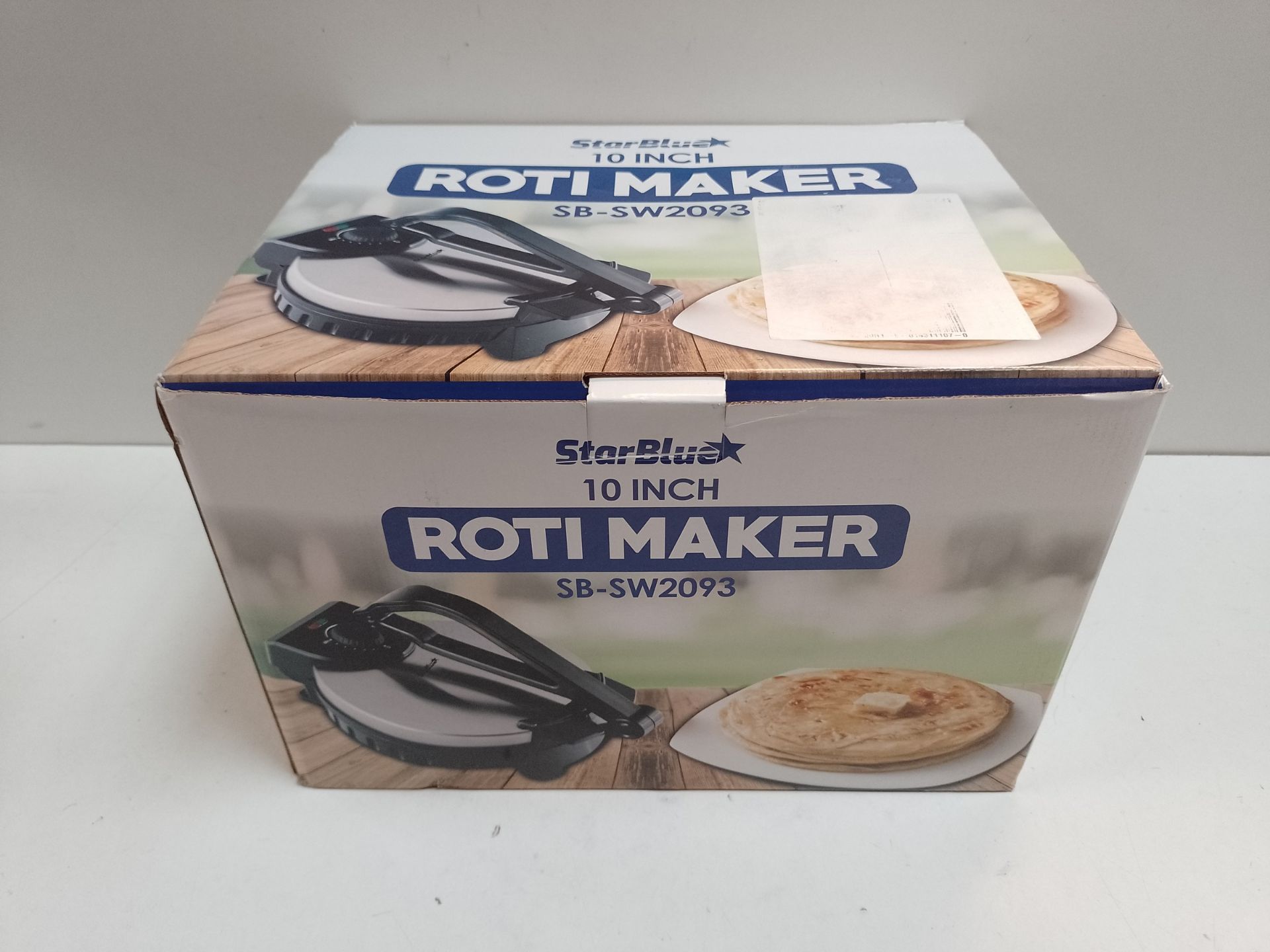RRP £57.07 10inch Roti Maker by StarBlue with Free Roti Warmer - Image 2 of 2