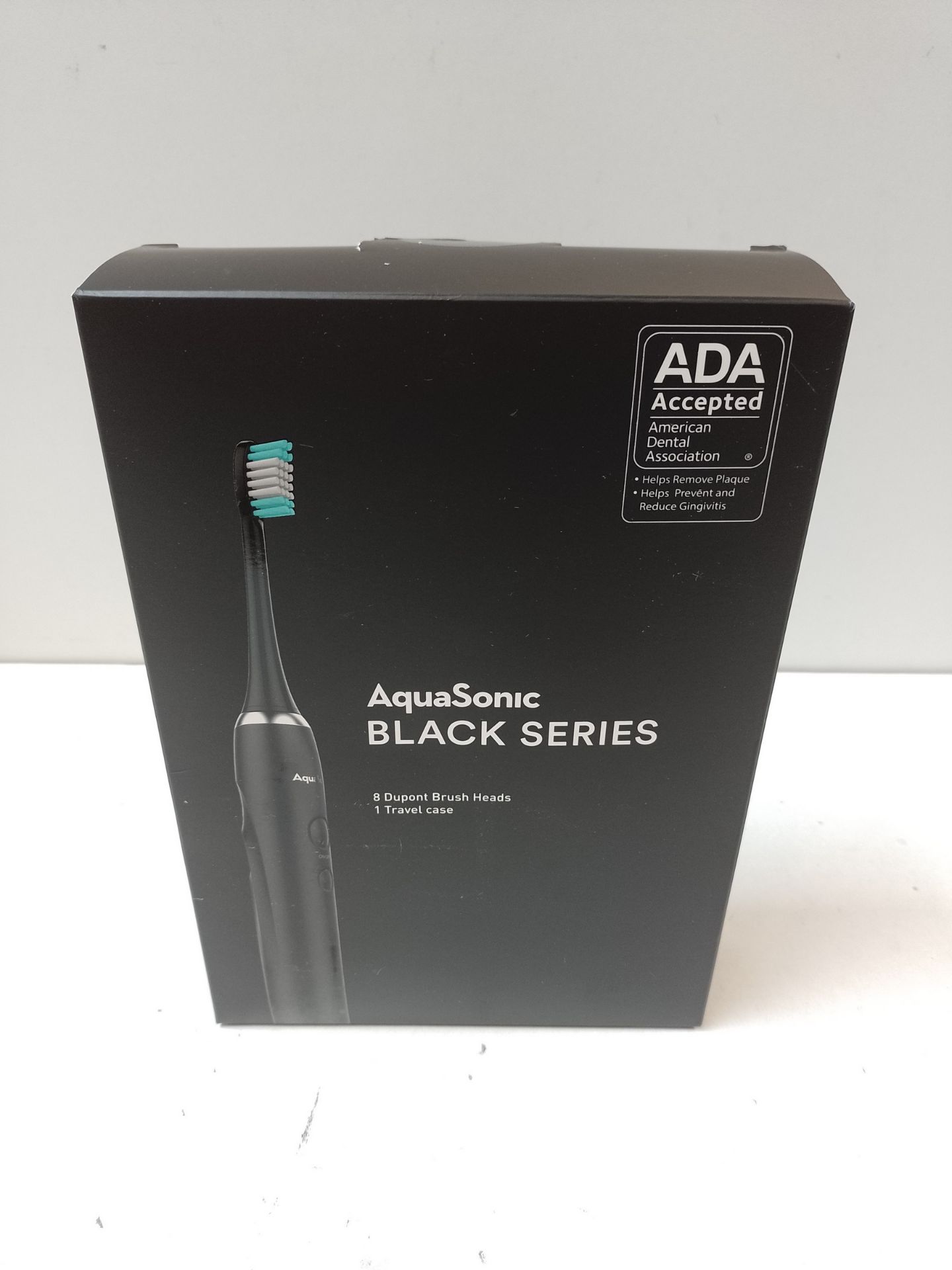 RRP £36.47 Aquasonic Black Series Ultra Whitening Toothbrush ADA - Image 2 of 2