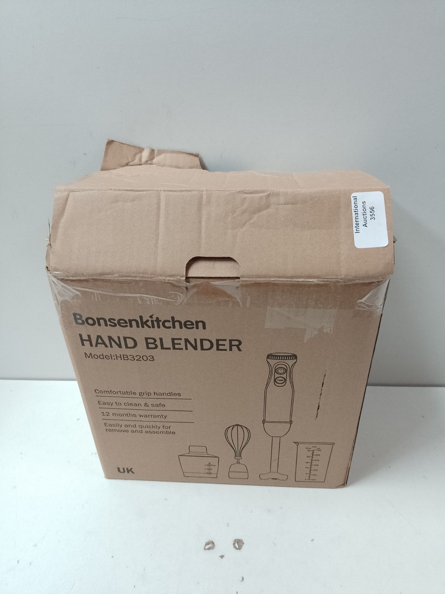 RRP £34.24 Bonsenkitchen Stainless Steel Hand Blender - Image 2 of 2