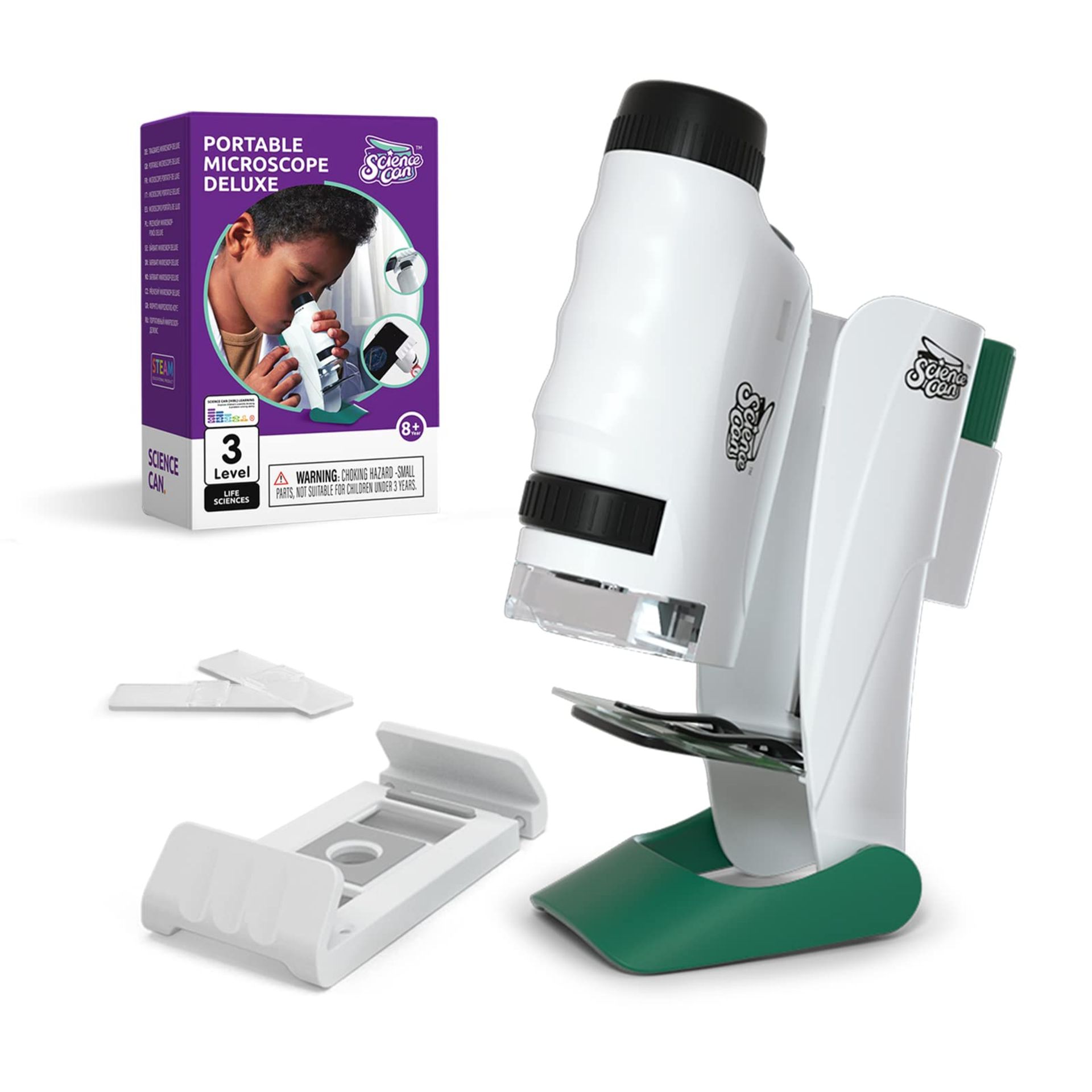 RRP £18.52 Science Can Microscopes for Children