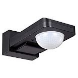 RRP £13.04 UKEW Outdoor Black IP65 360 Degree Dual Mount Wall