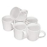 RRP £28.52 Set of 6 Large Balmoral Bone China Mugs Cups Gift Boxed