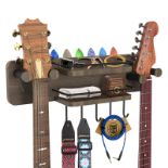 RRP £31.95 MOCOLOM Guitar Wall Mount with 2 Adjustable Hangers