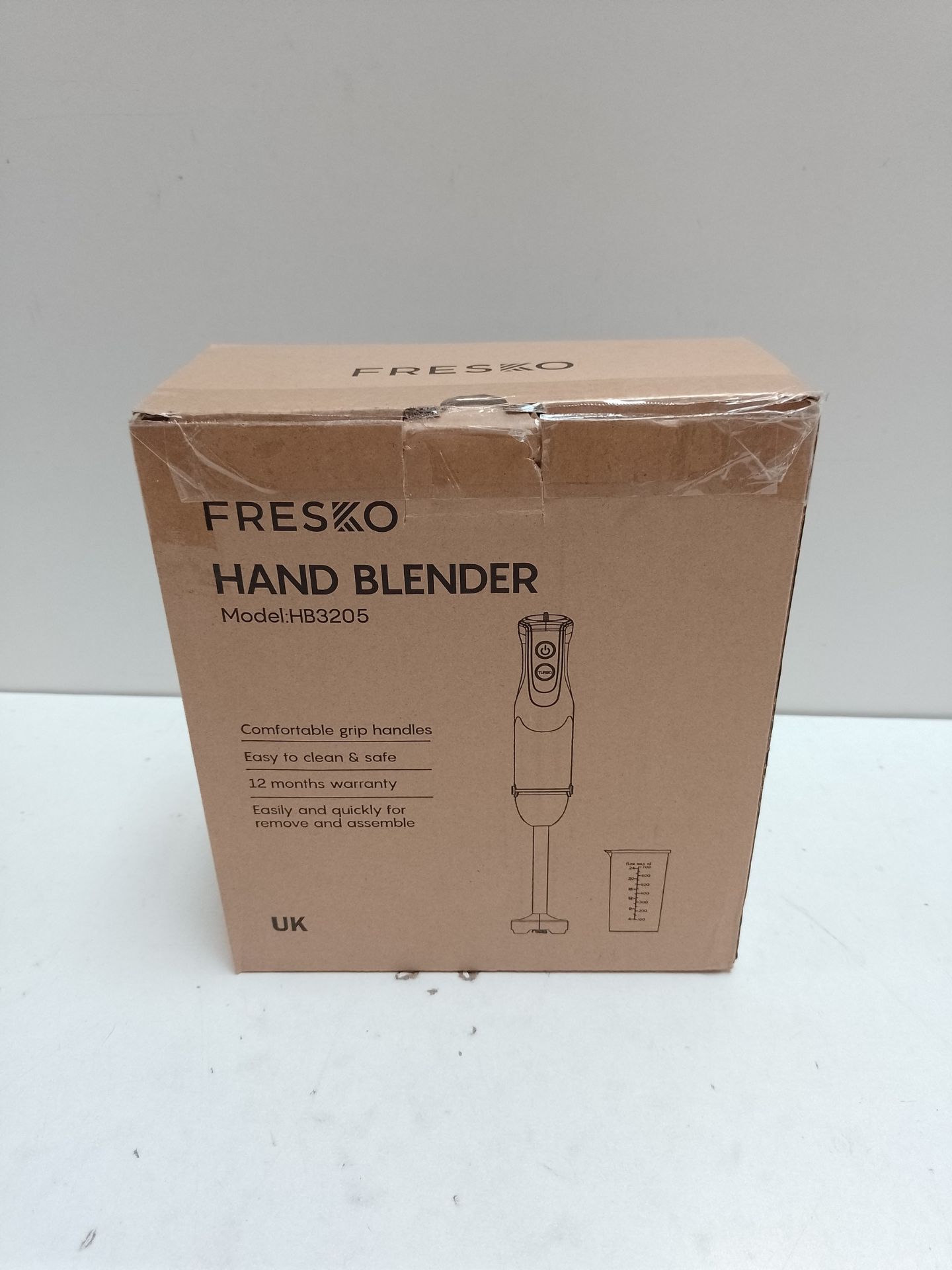 RRP £24.65 FRESKO Stainless Steel Hand Blender - Image 2 of 2