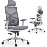 RRP £205.52 HOLLUDLE Ergonomic Office Chair with Adaptive Backrest