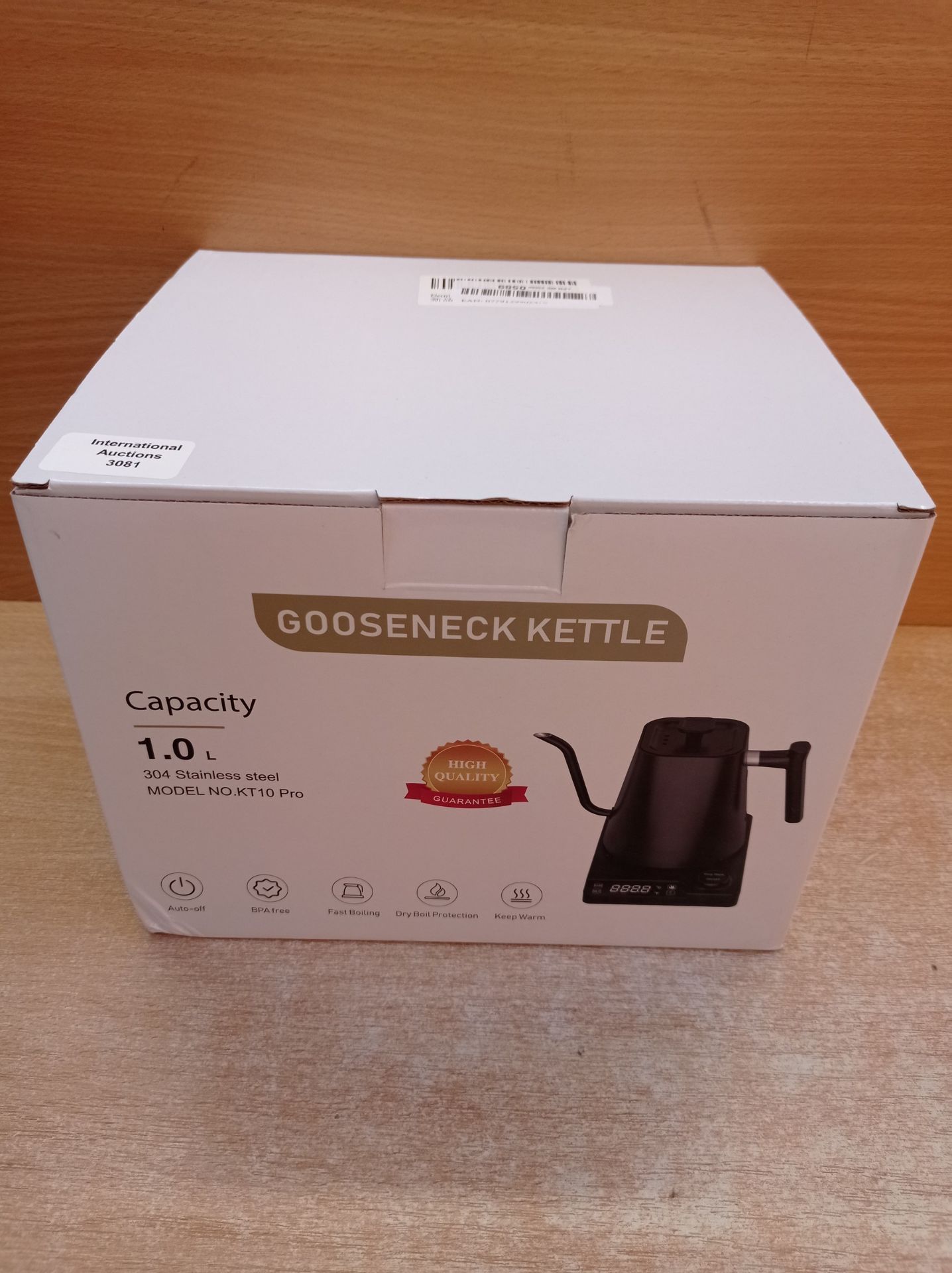 RRP £57.07 Electric Gooseneck Kettle - Image 2 of 2