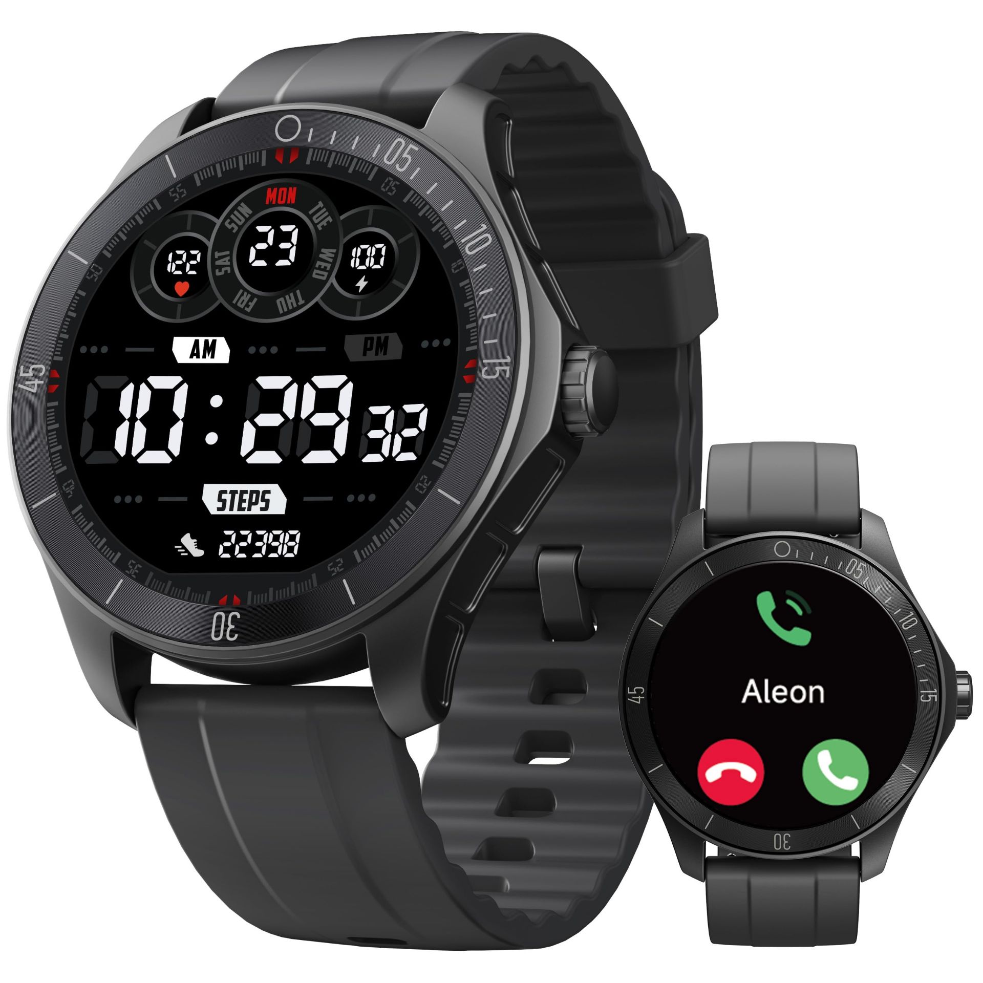 RRP £22.82 TOOBUR Smart Watch for Men Alexa Built-in
