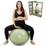 RRP £28.29 BABYGO Birthing Ball For Pregnancy Maternity Labour