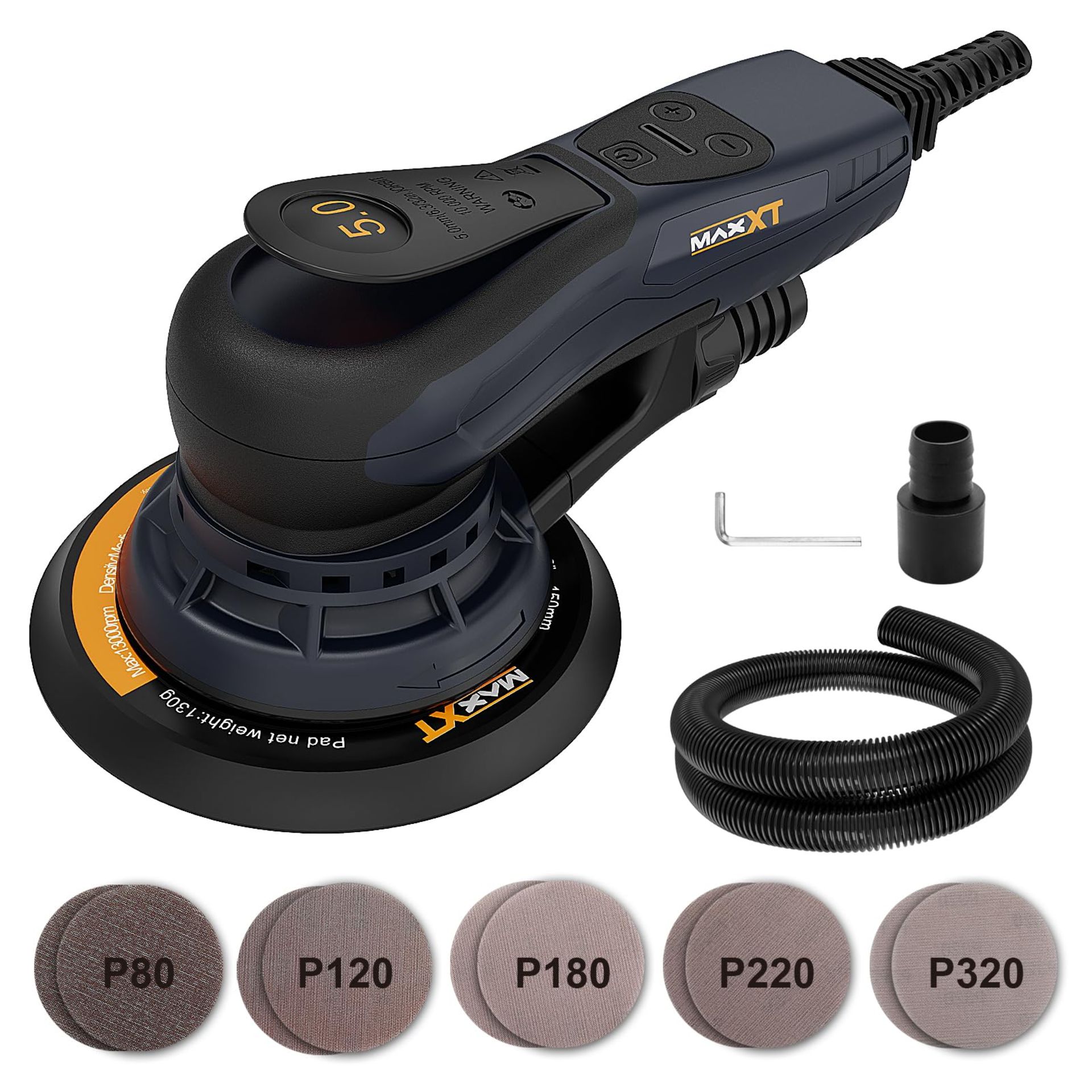 RRP £239.74 MAXXT Brushless Orbital Sander 150mm(6 inch)