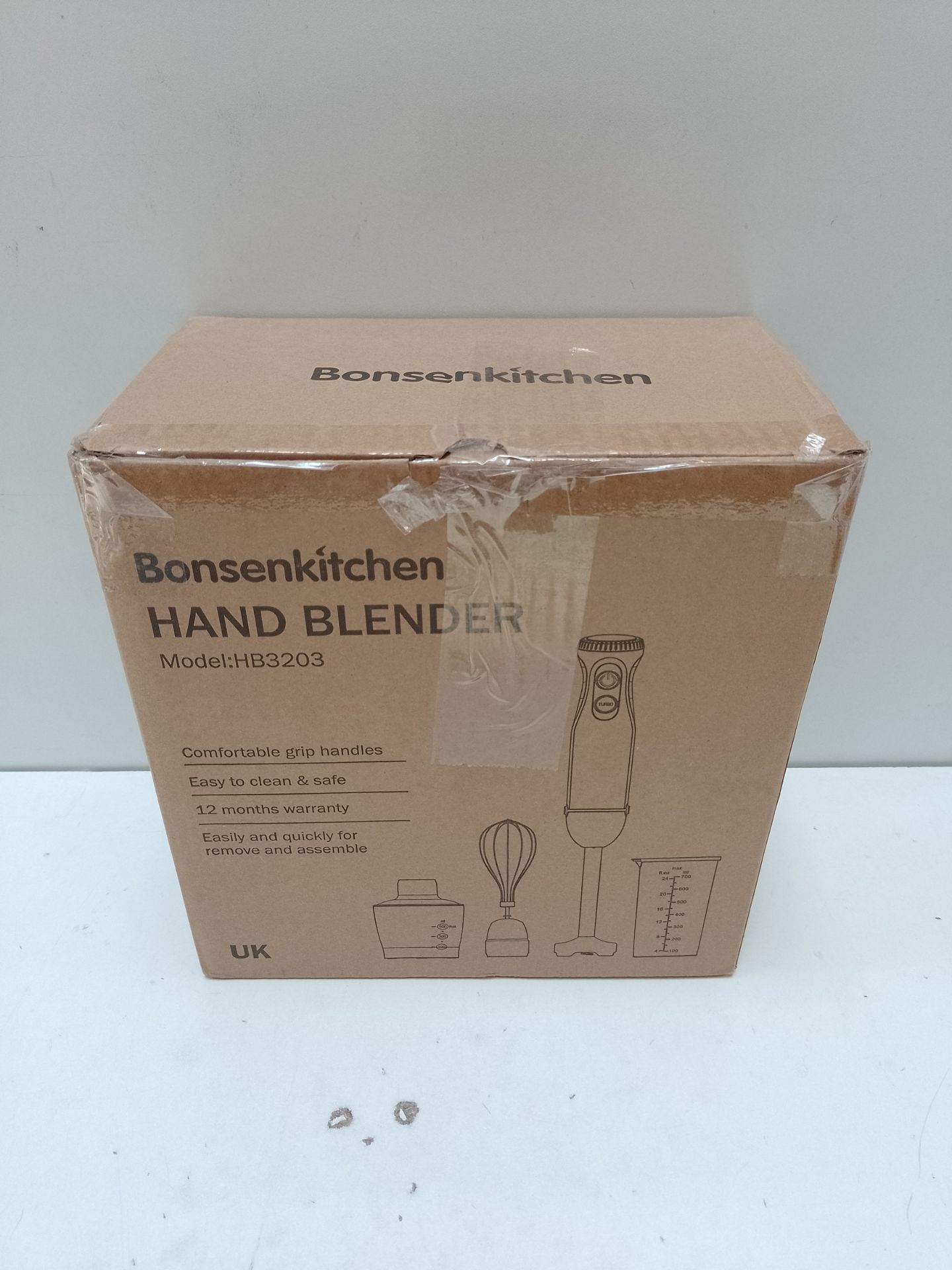 RRP £34.24 Bonsenkitchen Stainless Steel Hand Blender - Image 2 of 2