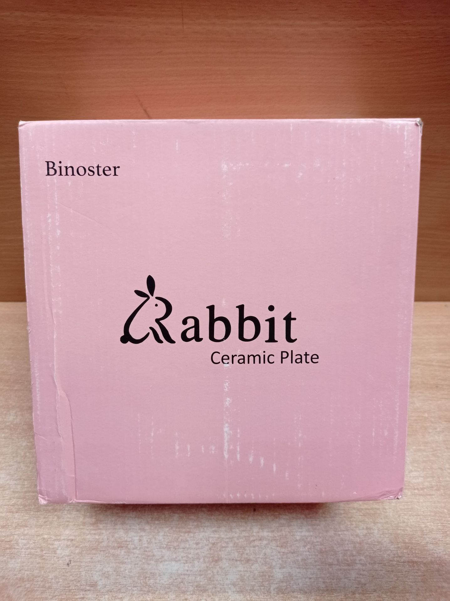RRP £28.25 YS Bunny Rabbit Ceramic Plate - Image 2 of 2