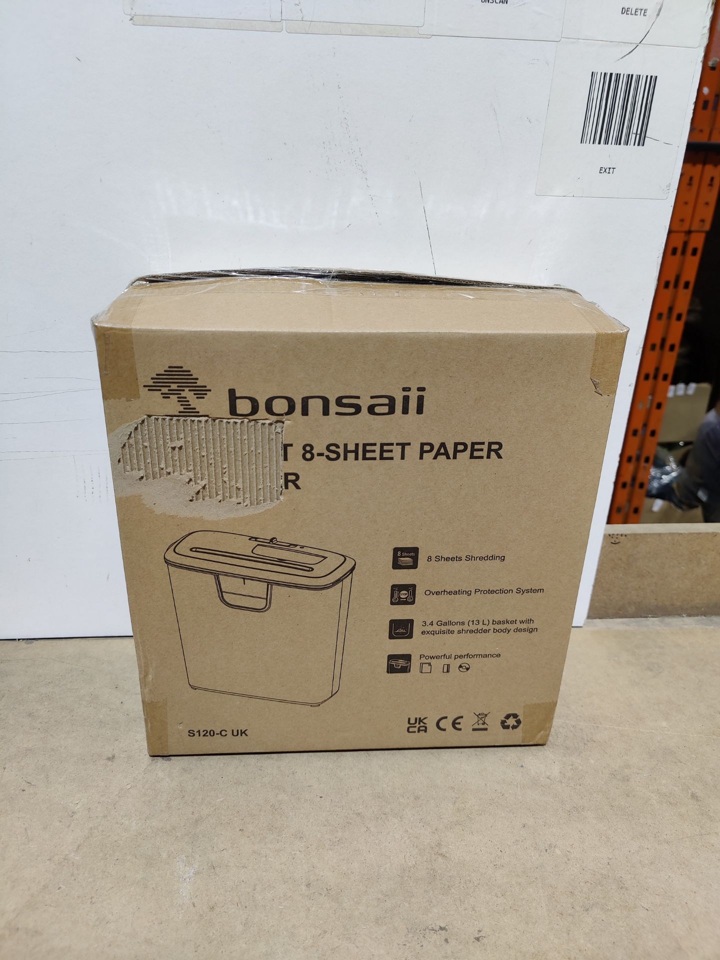 RRP £34.24 Bonsaii Paper Shredder for Home Use - Image 2 of 2