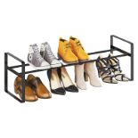 RRP £36.48 Catekro Retractable Shoe Rack Stackable Shoe Rack Slipper