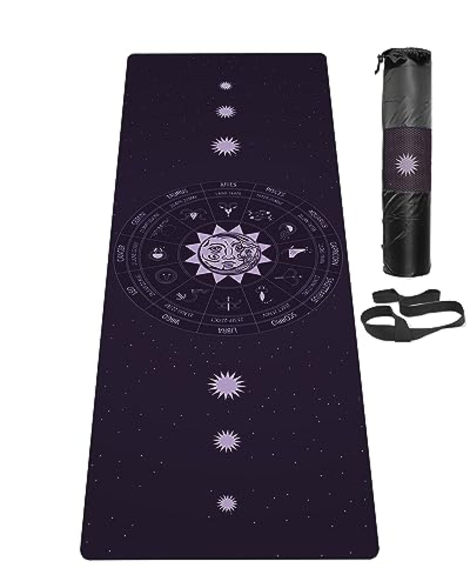 RRP £34.32 LaiEr Yoga Mat Non Slip Eco Friendly Exercise Mat with Carrying Strap