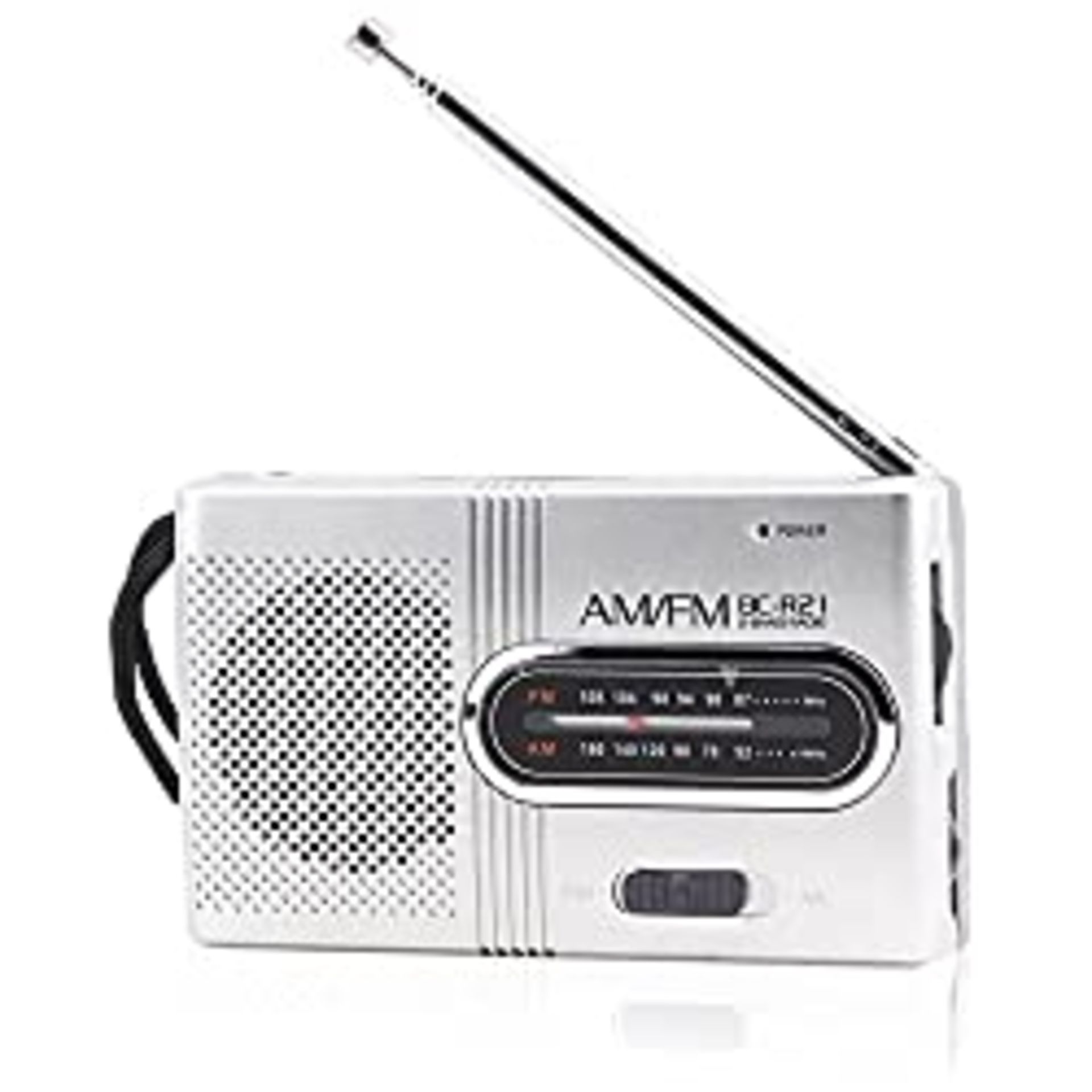 RRP £12.10 Bewinner Portable AM/FM Mini Radio Stereo Speakers