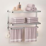 RRP £46.80 DDS-DUDES 3-Tier Towel Racks for Bathroom with Towel